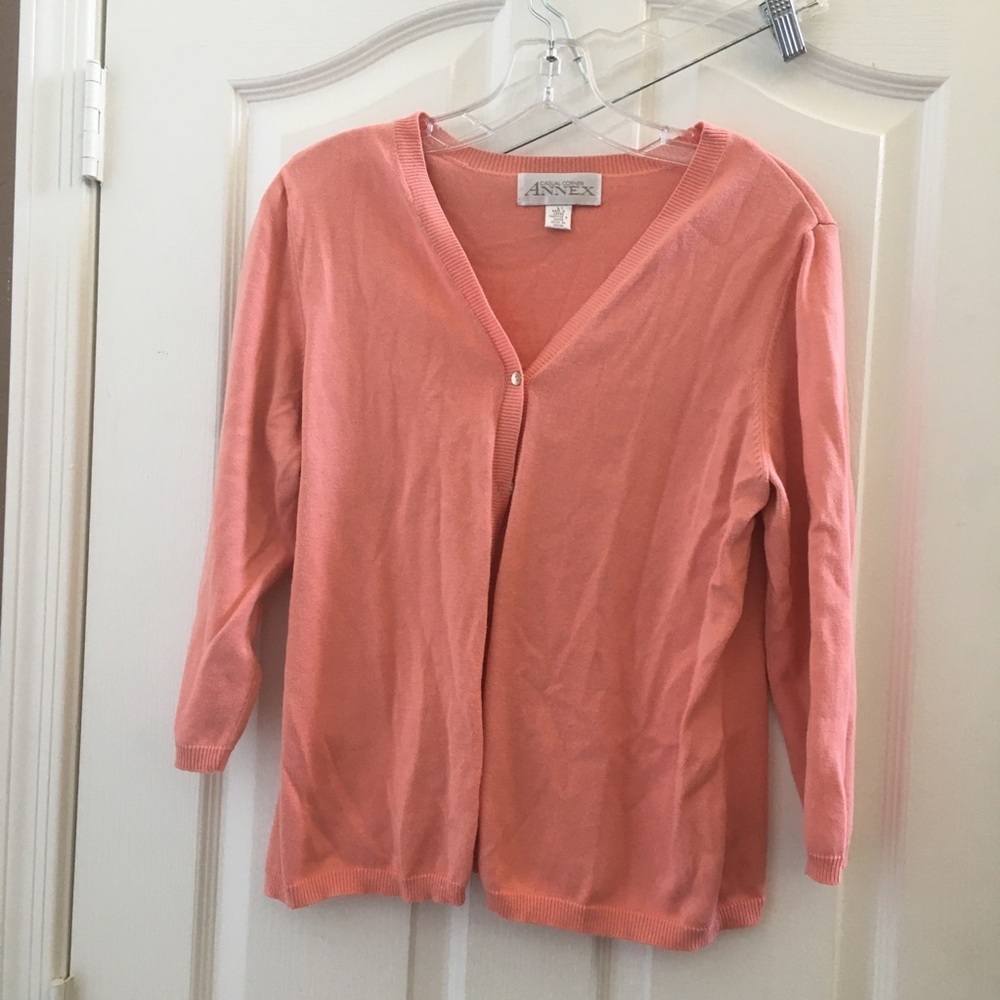 FINAL MARKDOWN Ladies casual corner annex cardigan large